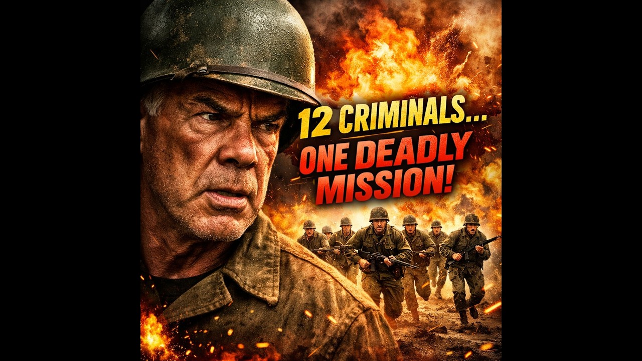 The Dirty Dozen (1967) | Classic War Mission Thriller | Lee Marvin | Robert Aldrich