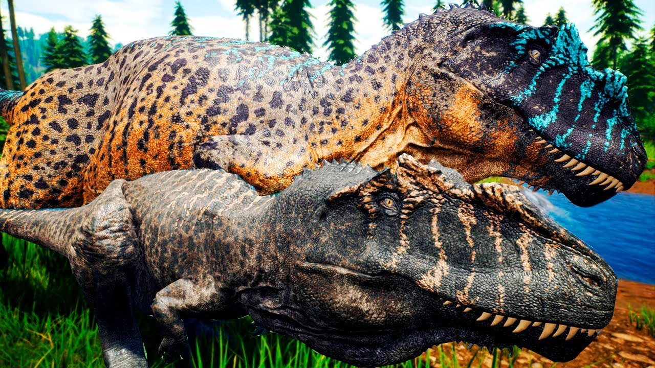 Giganotossauro Fêmea, Caça Aos Herbívoros!! Vida de Dinossauro | The Isle Survival | (PT/BR)