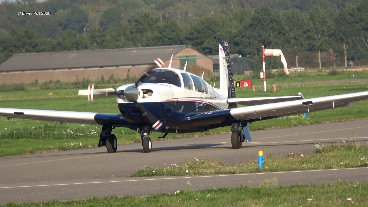 Mooney M20M Bravo N55HR Teuge Airport 21 Sept 2020