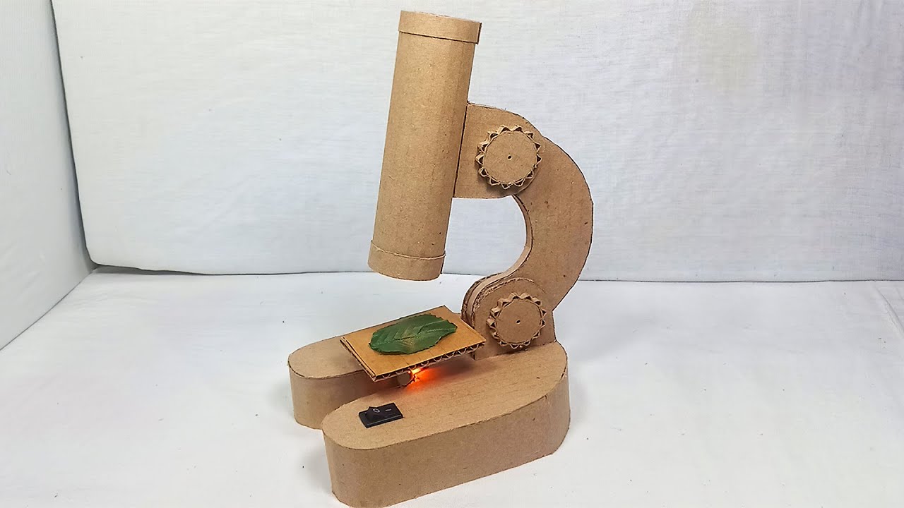 MICROSCOPIO CASERO muy FÁCIL de HACER en CASA con MATERIALES RECICLABLES | HAZLO tú MISMO - DIY