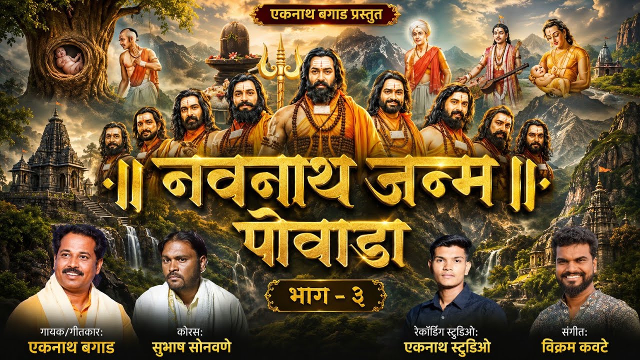 नवनाथ जन्म पोवाडा भाग 3 NAVNATH JANMA POWADA PART 3