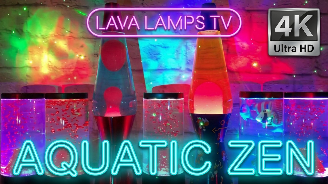Lava Lamps Meet Tropical Fish