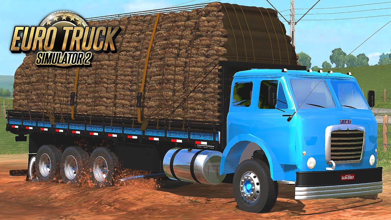 Fiat FNM Carregado de Batata - Euro Truck 2