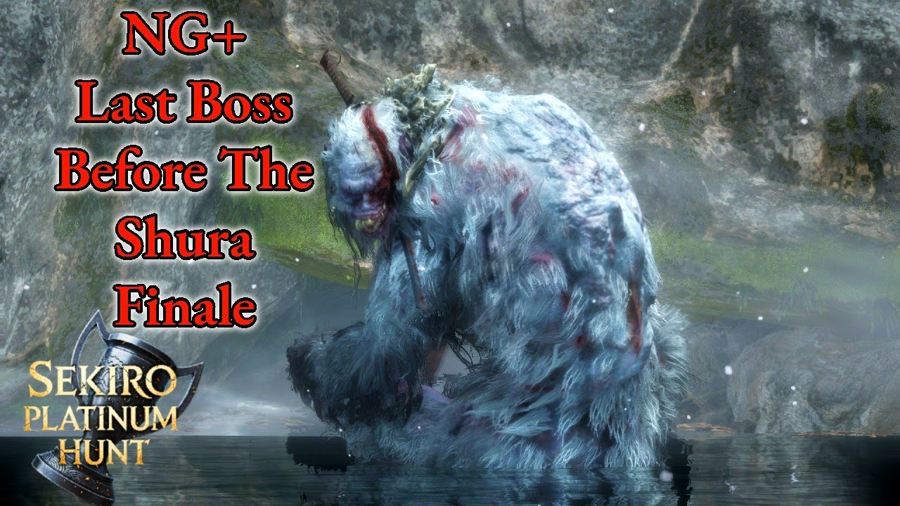 Прохождение игры Sekiro Shadows Die Twice с платиновым трофеем: концовка Шура в режиме NG+ заверш...