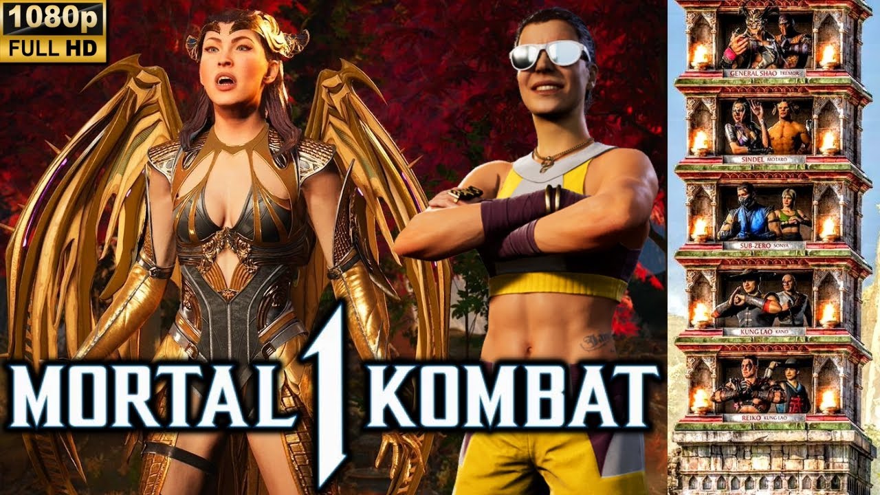 MK1 *MASTERY NITARA* KLASYCZNA ROZGRYWKA TOWER!! (JANET CAGE JAKO KAMEO) 1080p 60 FPS (MORTAL KOM...