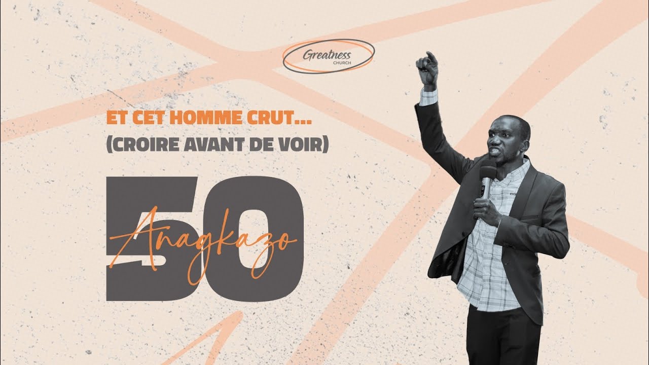 Et cet homme crut (Croire avant de voir) | Cèdre N Mutundirwa 