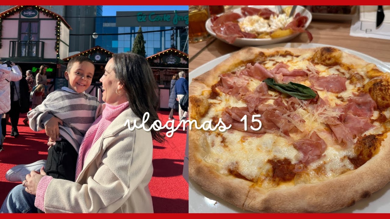 Vlogmas 15 🎄✨ Mi plan NAVIDEÑO fav ⭐️ Mercadillo navideño, tienda de Navidad y juguetes 🎁