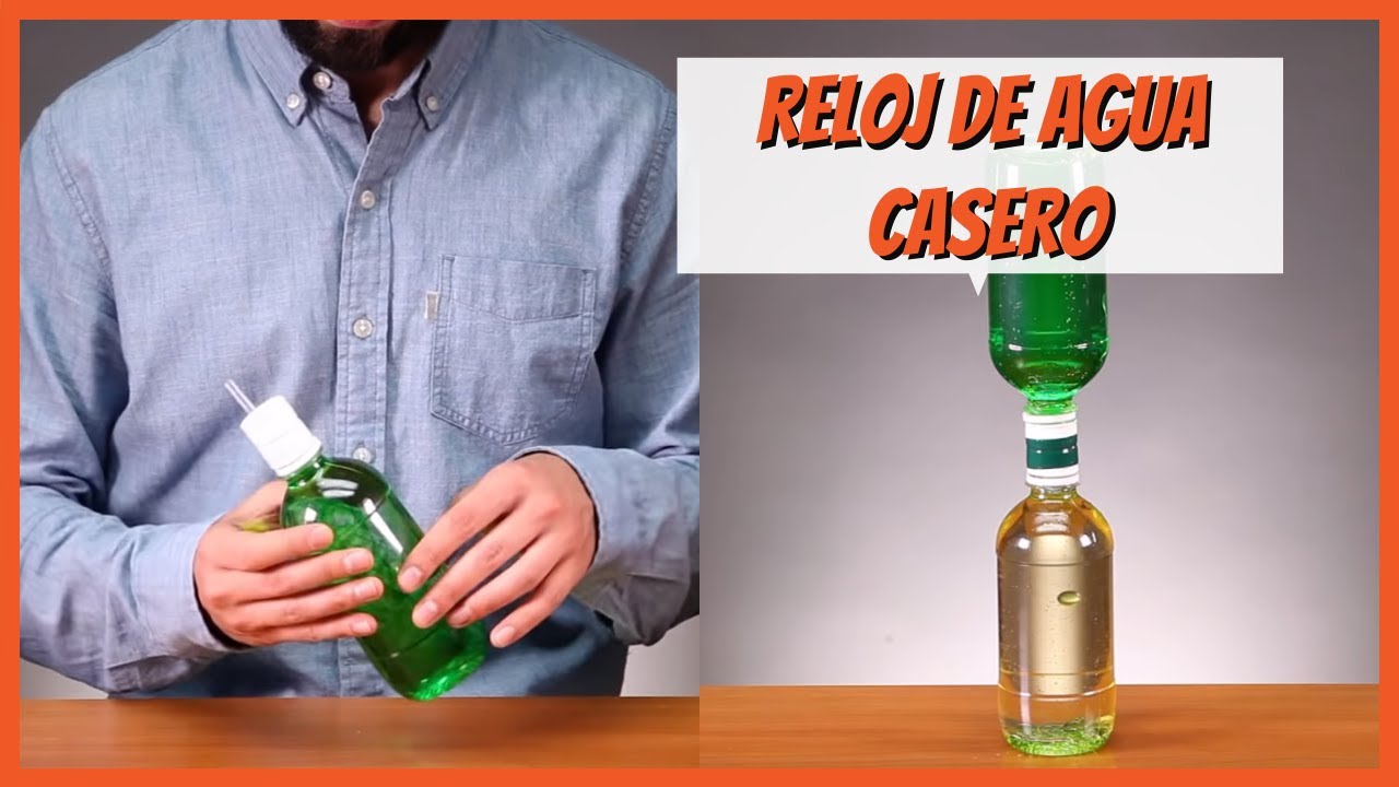 Cómo hacer un reloj de agua casero