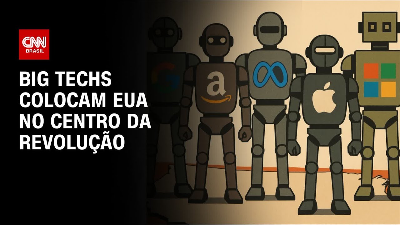 Big techs: Como as 7 magníficas fizeram dos EUA berço da revolução digital | CNN PRIME TIME