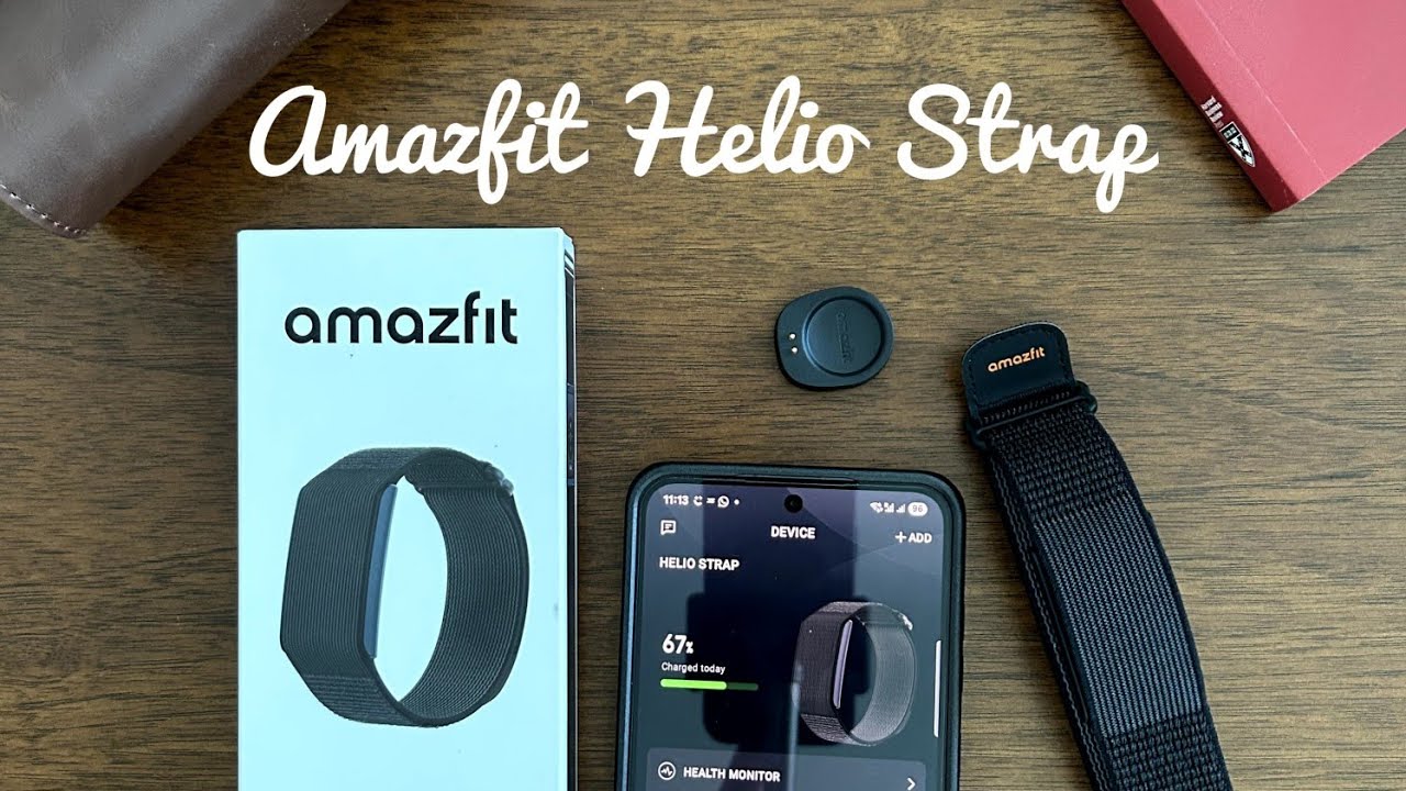 Amazfit Helio Strap - Unboxing, Quick Review and Setup (Subscription free Whoop alternative!)