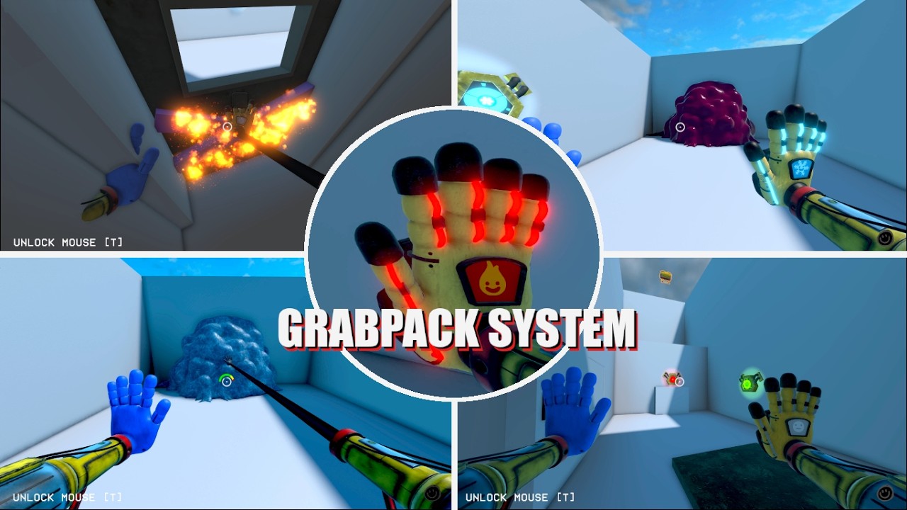 Update Testing Grabpack System Prew-x Multiplayer (Map 2) Full gameplay Map.