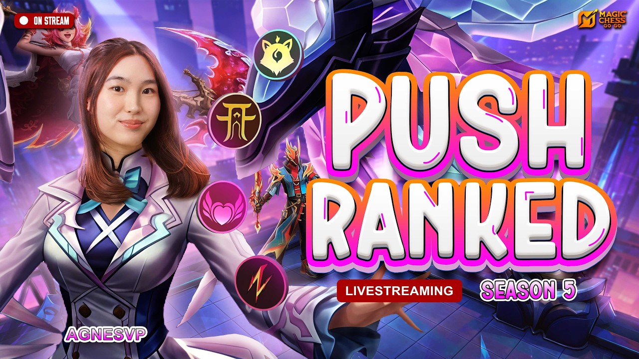 LIVE STREAMING MAGIC CHESS GO GO LANJUT PUSH RANKED SEASON 5 ?#livestreaming #magicchessgogo #mcgg