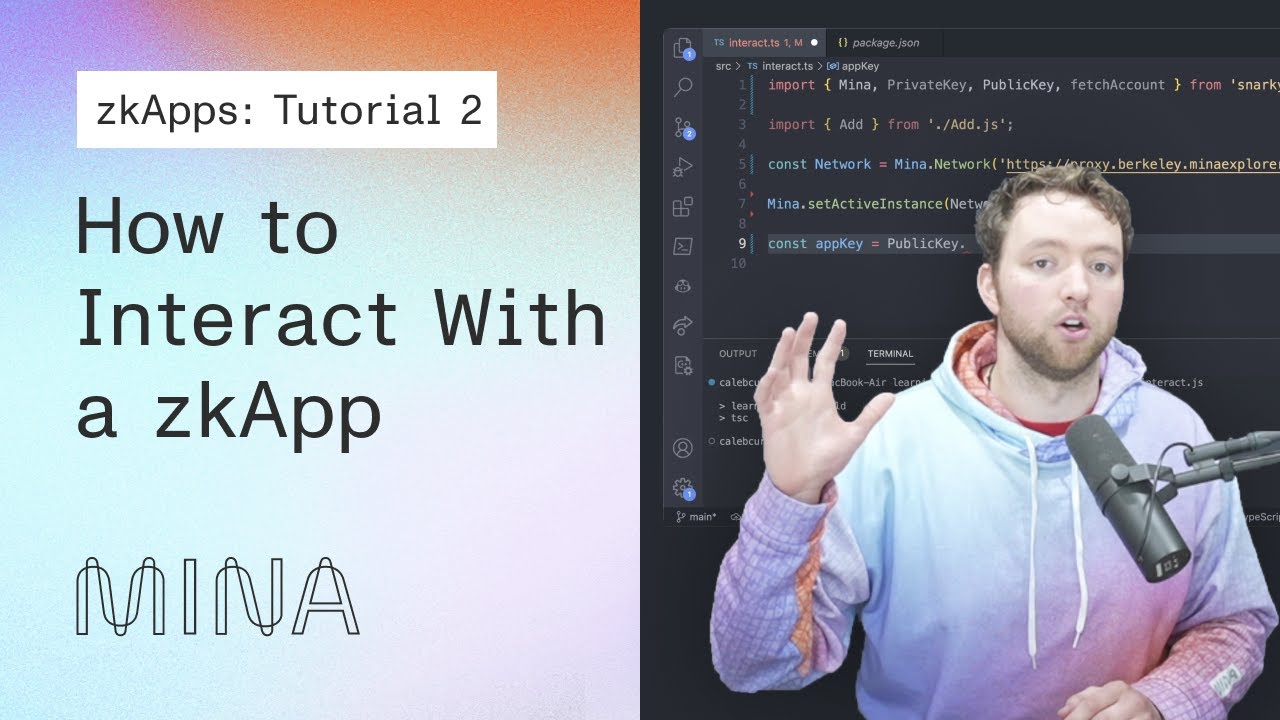 Interacting with a ZK Smart Contract with TypeScript | Tutorial 2