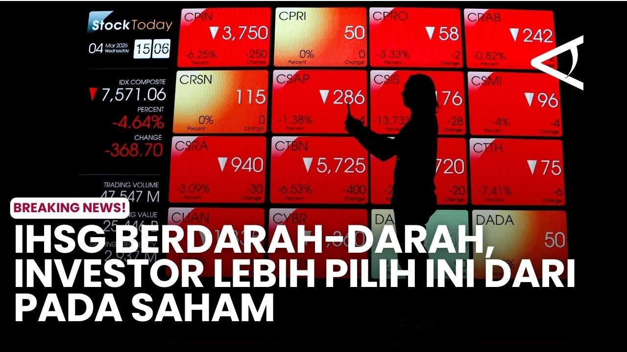 IHSG Berdarah-darah, Investor Lebih Pilih Ini Dari Pada Saham