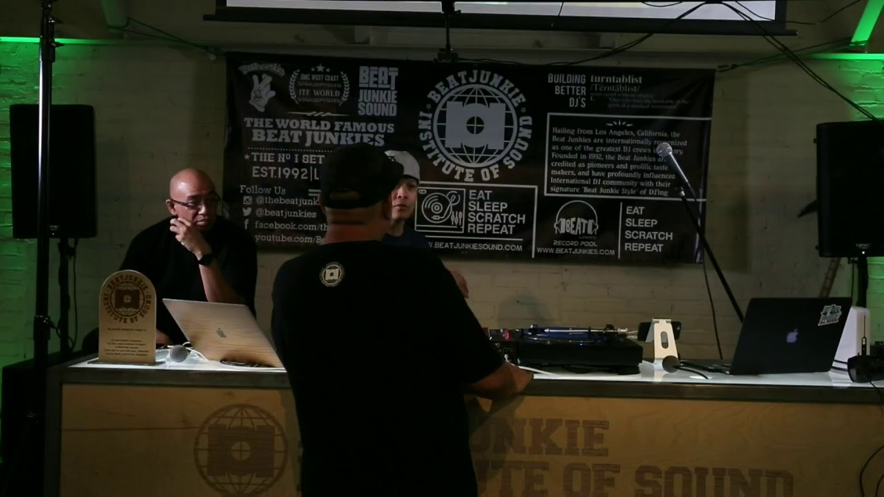 Qbert soundchecking at BJIOS