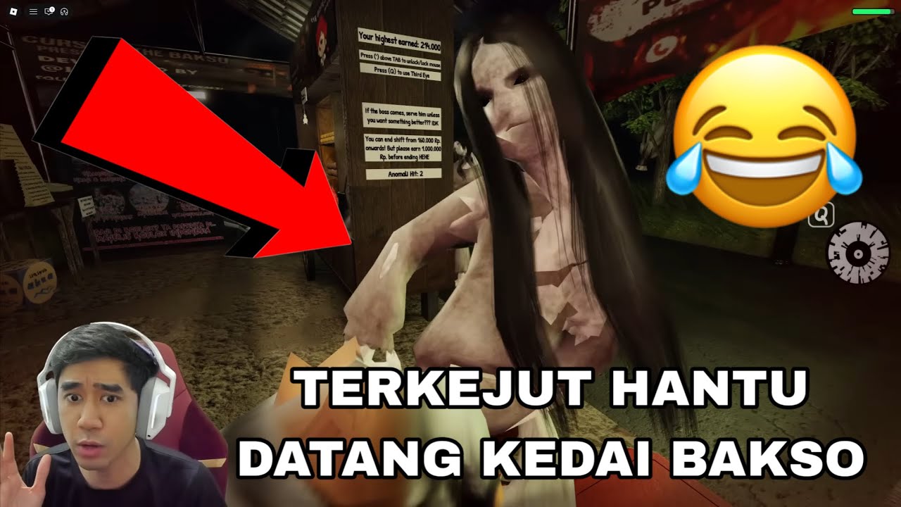 WOI TERKEJUT HANTU DATANG KEDAI BAKSO 😂 BAKSO MALANG ANOMALIES 🤣