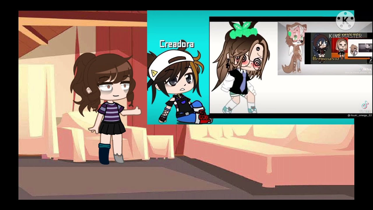 el reto es cantar con tu voz ||trend Gacha club||