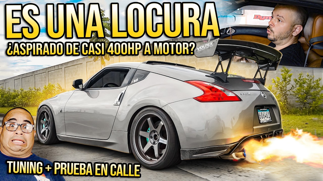 370Z N/A CON MAS POTENCIA DEL PAIS! + Neon SRT-4 de +570WHP - TUNING y Demencias En Calle