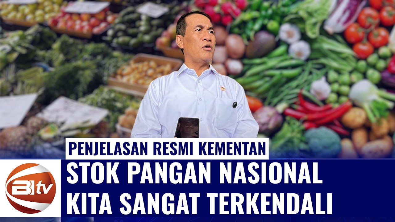 Dampak Perang Iran VS AS-Israel: Kementerian Pertanian Jamin Ketersediaan Pangan Domestik Terkendali
