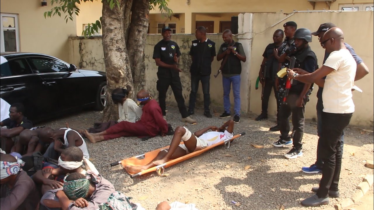 Watch to See Chinaza Philip, Famous Notorious Kidnapper Terrorizing Abuja Paraded By Police In Abuja