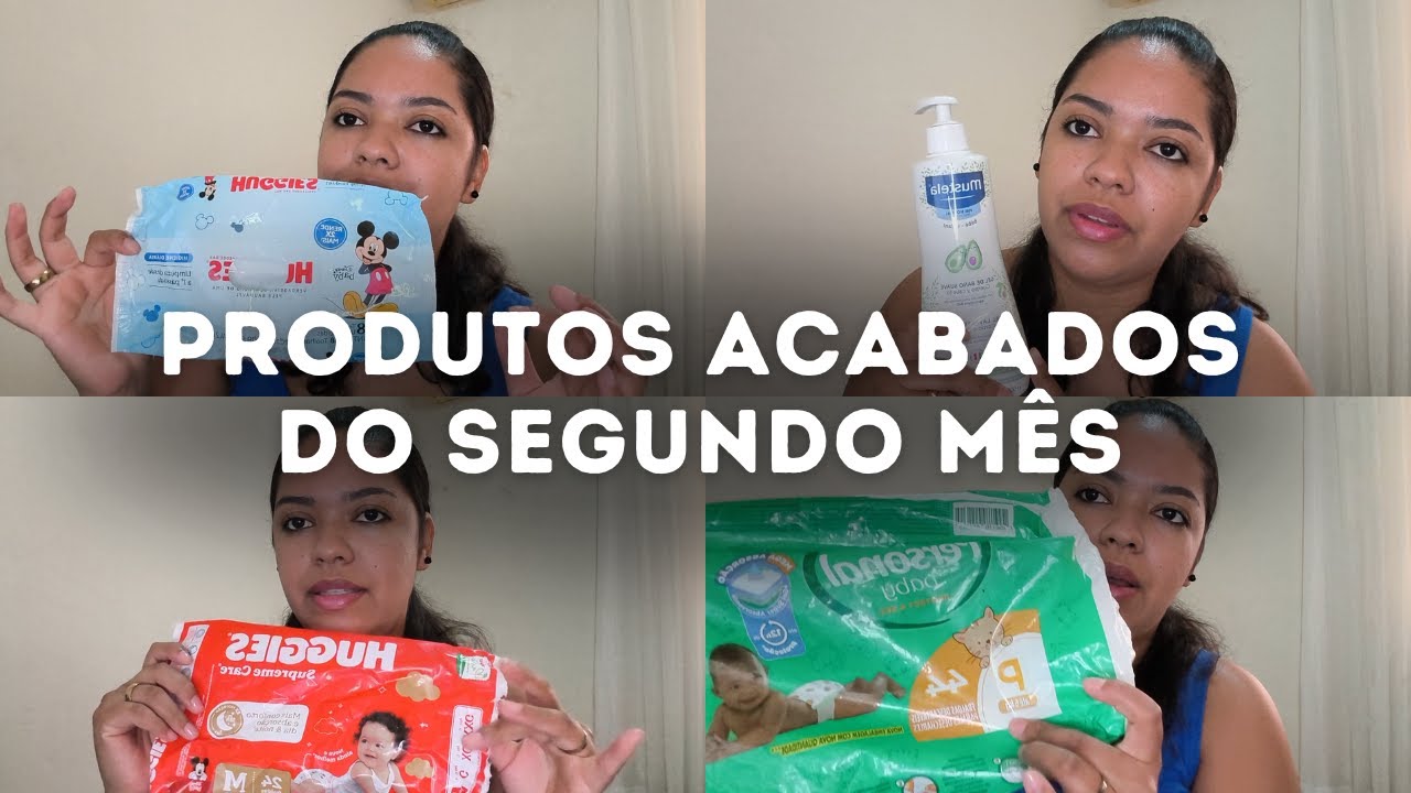 USADOS E ACABADOS DO 2° MÊS DO MEU BEBÊ.