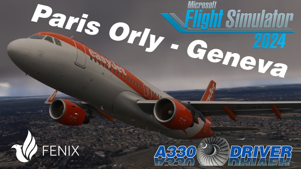 Easyjet A320 | Paris Orly - Geneva incl. Autoland | Real Airbus Pilot