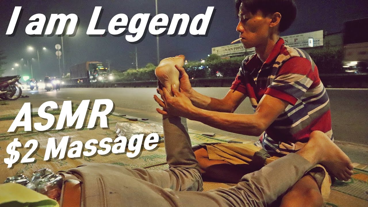 Legendary $2 Street Massage Guy - The Best ASMR - 1hour