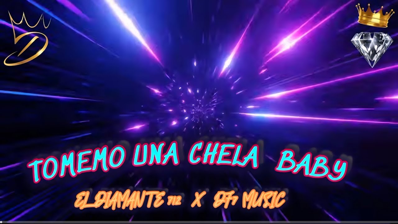 TOMEMO UNA CHELA BABY 🍻(VISUALIZER)- EL DIAMANTE 712 x DF7 Music
