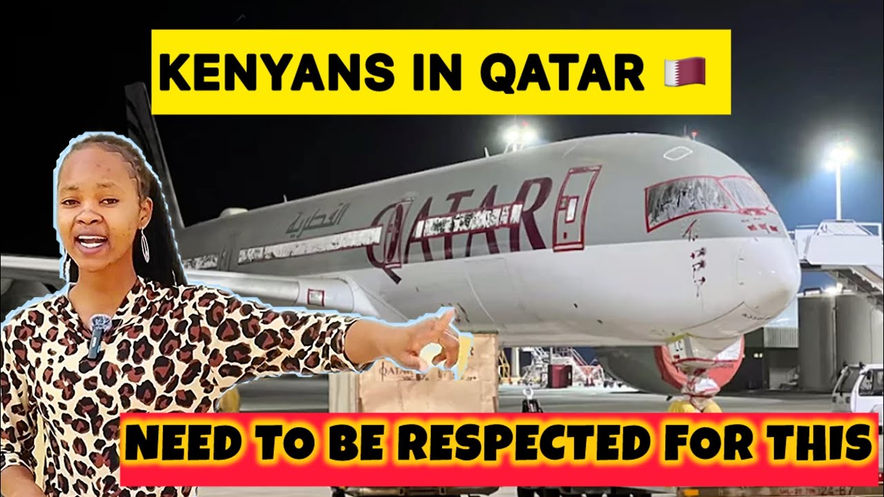 KENYANS IN QATAR NEED TO BE RESPECTED FOR THIS 😒