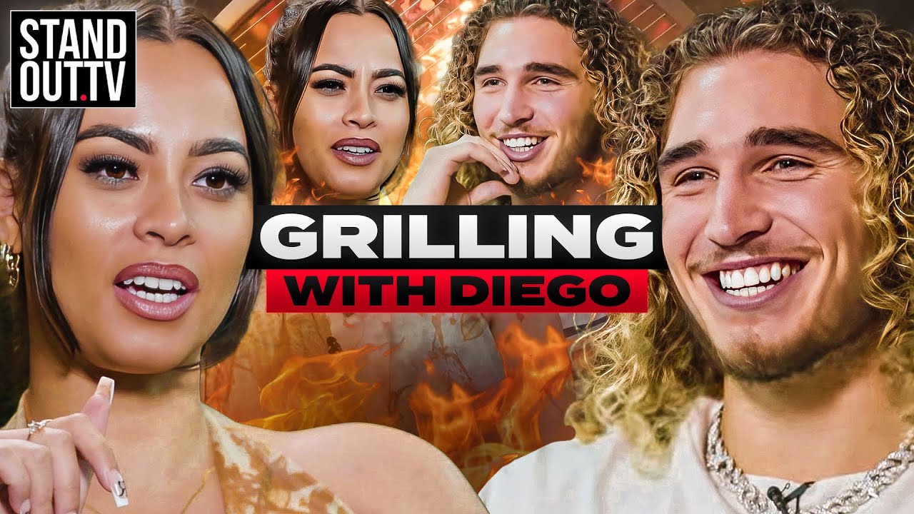 THE RIZZ KING GETS GRILLED! | Grilling with Diego Day