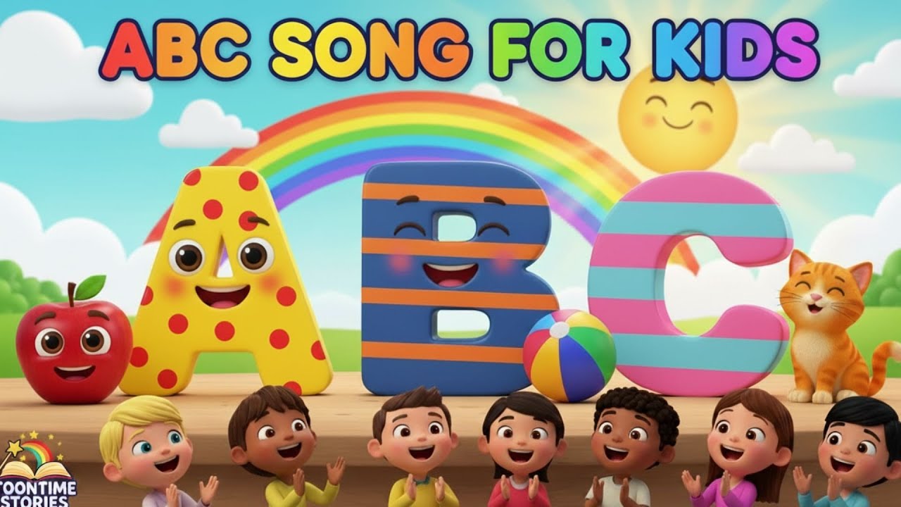 A for apple Song for Kids | Learn the Alphabet A–Z | Fun Learning with Music!
