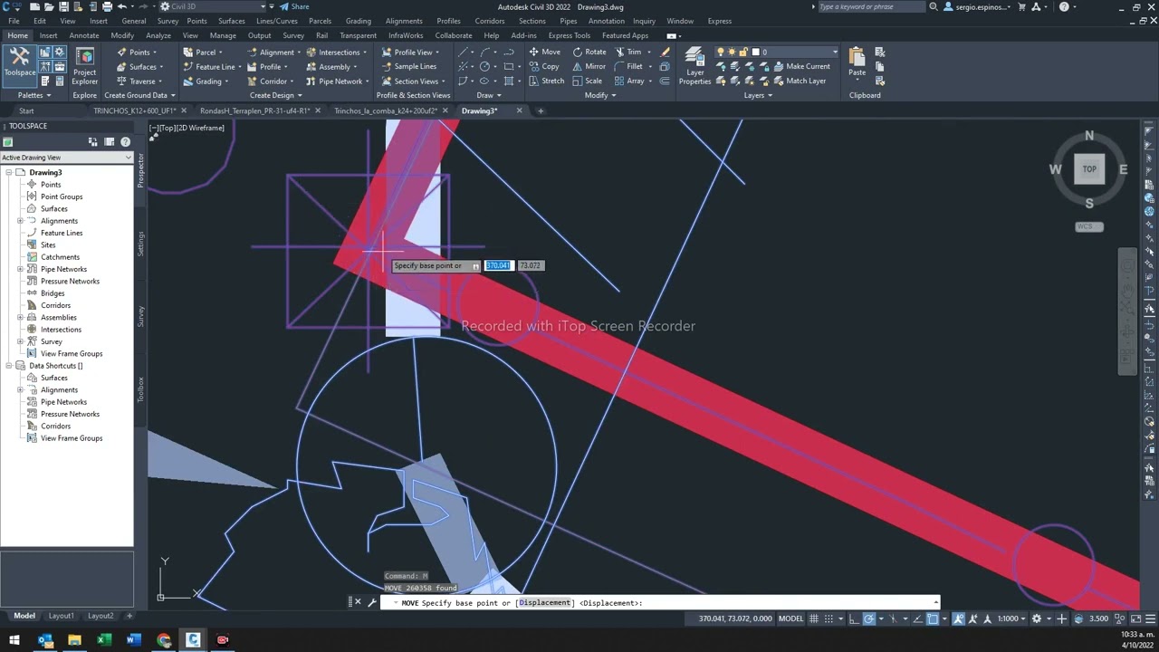 IMPORTAR Y GEOREFERENCIAR PDF EN AUTOCAD CIVIL 3D
