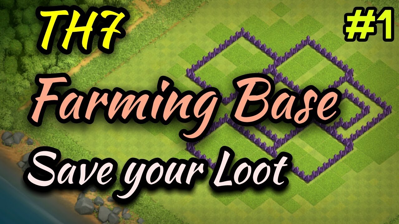 Town Hall 7 (TH7) Farming Base 2017 | Protect Your Loot