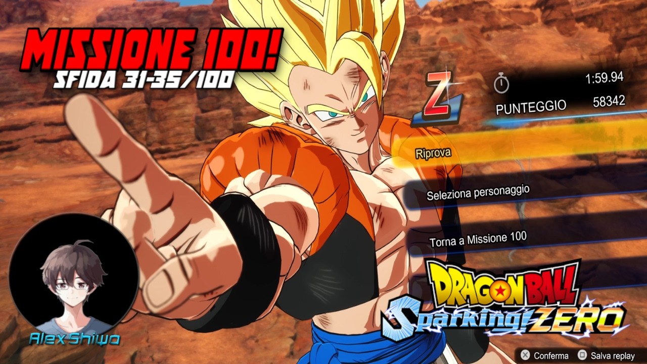 Dragon Ball: Sparking! Zero - Missione 100 (Grado Z) - Sfida 31-35/100