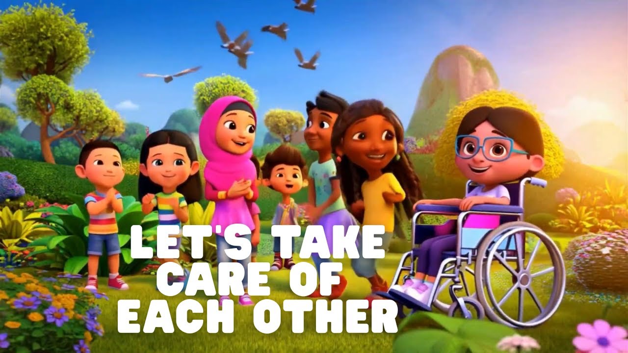 Let's Take Care Of Each Other is a heartfelt song about compassion, kindness & unity #growthmindset