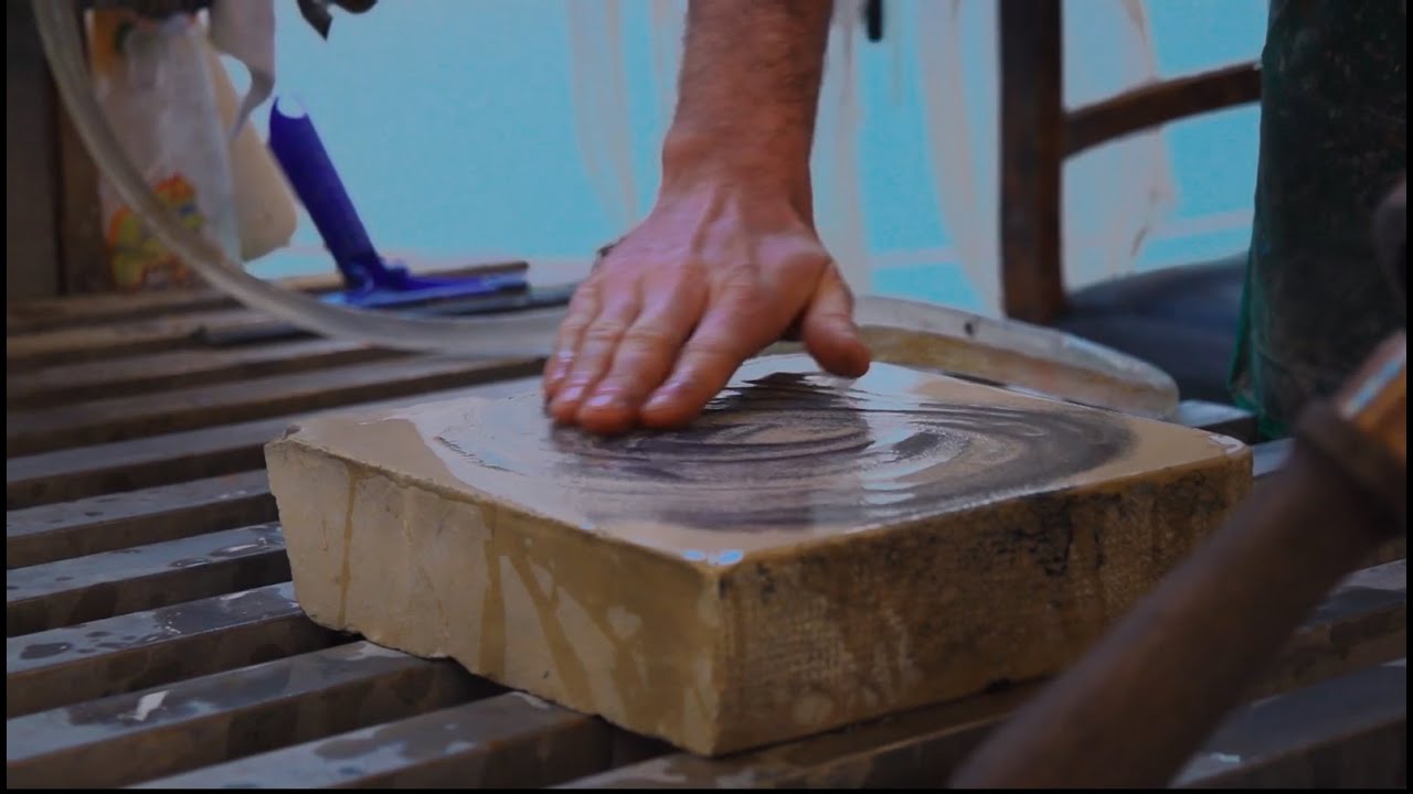 Stone Lithography at Black Church Print Studio