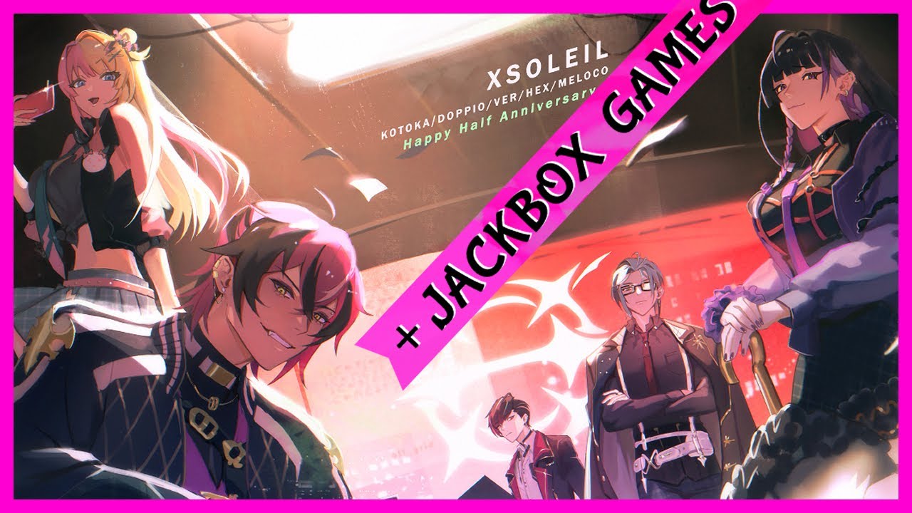 XSOLEIL PLAYS JACKBOX!【NIJISANJI EN | Doppio Dropscythe】