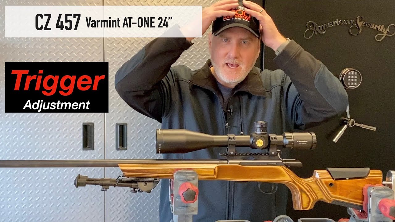 Регулировка спускового крючка CZ 457 AT-ONE и обзор Tigger