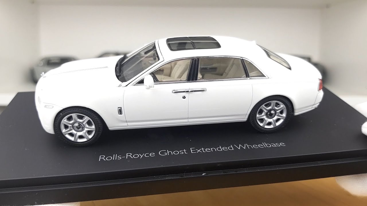 Kyosho Rolls-Royce Ghost EWB LONG LHD 2011 in 1:43 | Modellauto Diecast Review