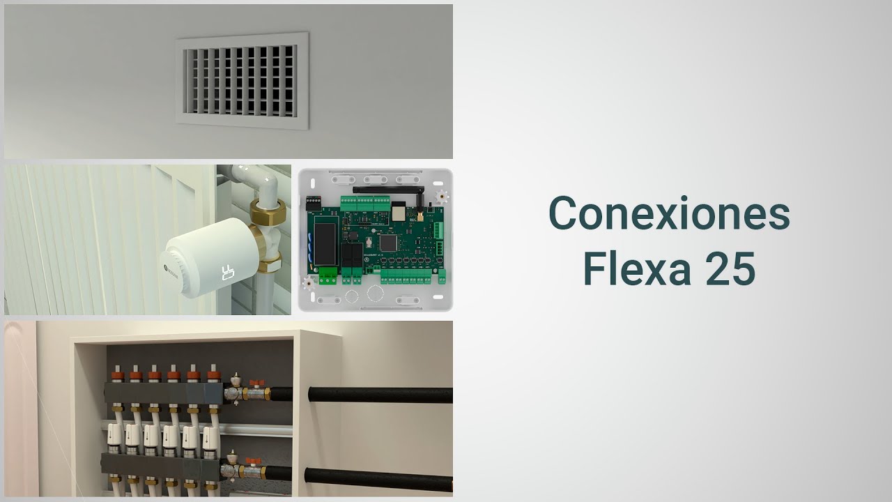 Flexa 25 - Conexión de elementos