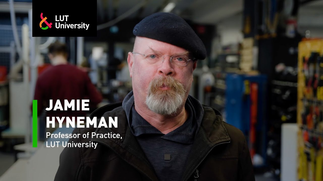 Jamie at the Shop &ndash; J. Hyneman Center &ndash; LUT University
