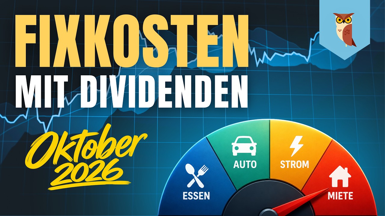 Fast 1.000 &euro; Dividende! | Fixkosten mit Dividenden Oktober 2026