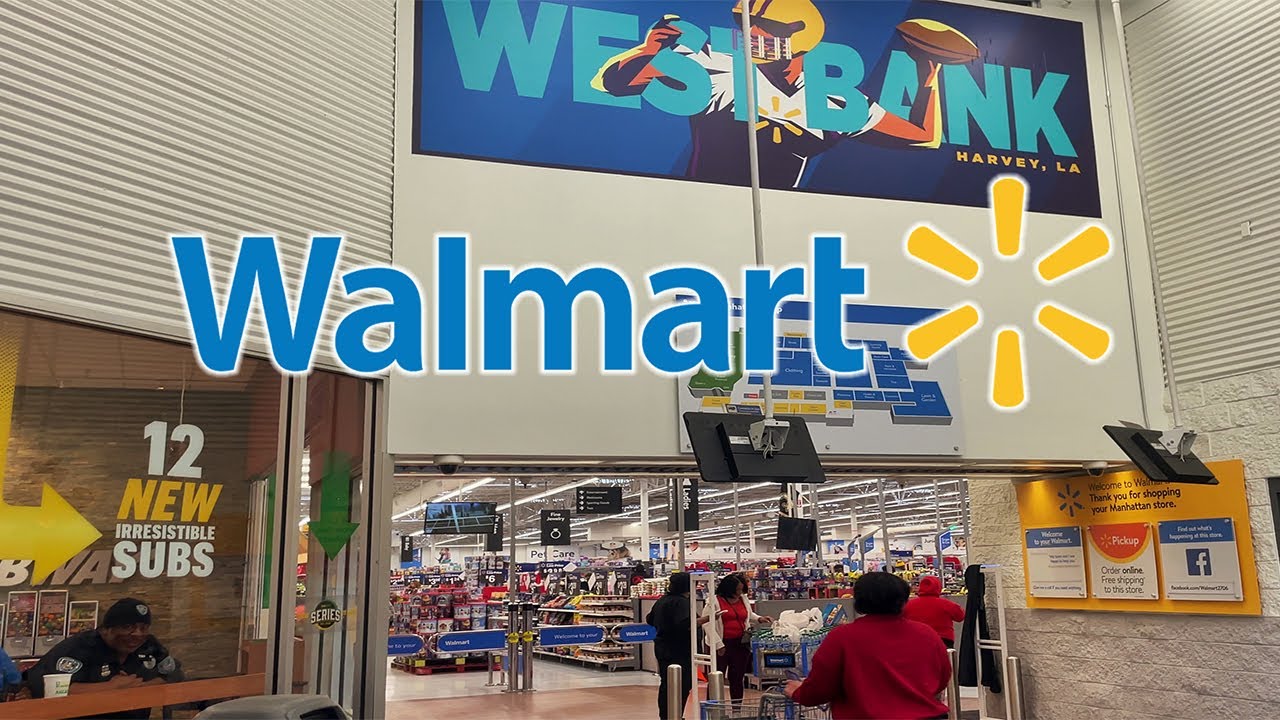Holiday Shopping at Walmart Supercenter | New Orleans, Louisiana USA