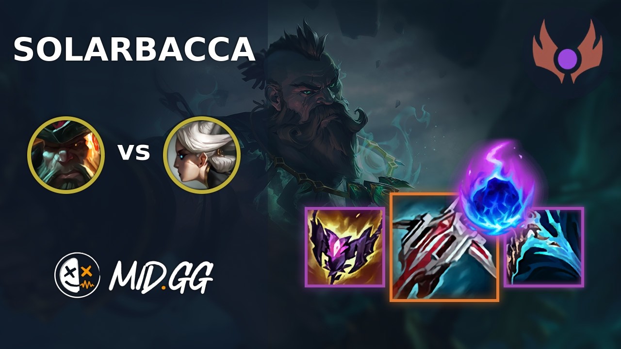 MID.GG: [ solarbacca ] Gangplank TOP vs Camille | EUW MASTER | LOL Season 2026