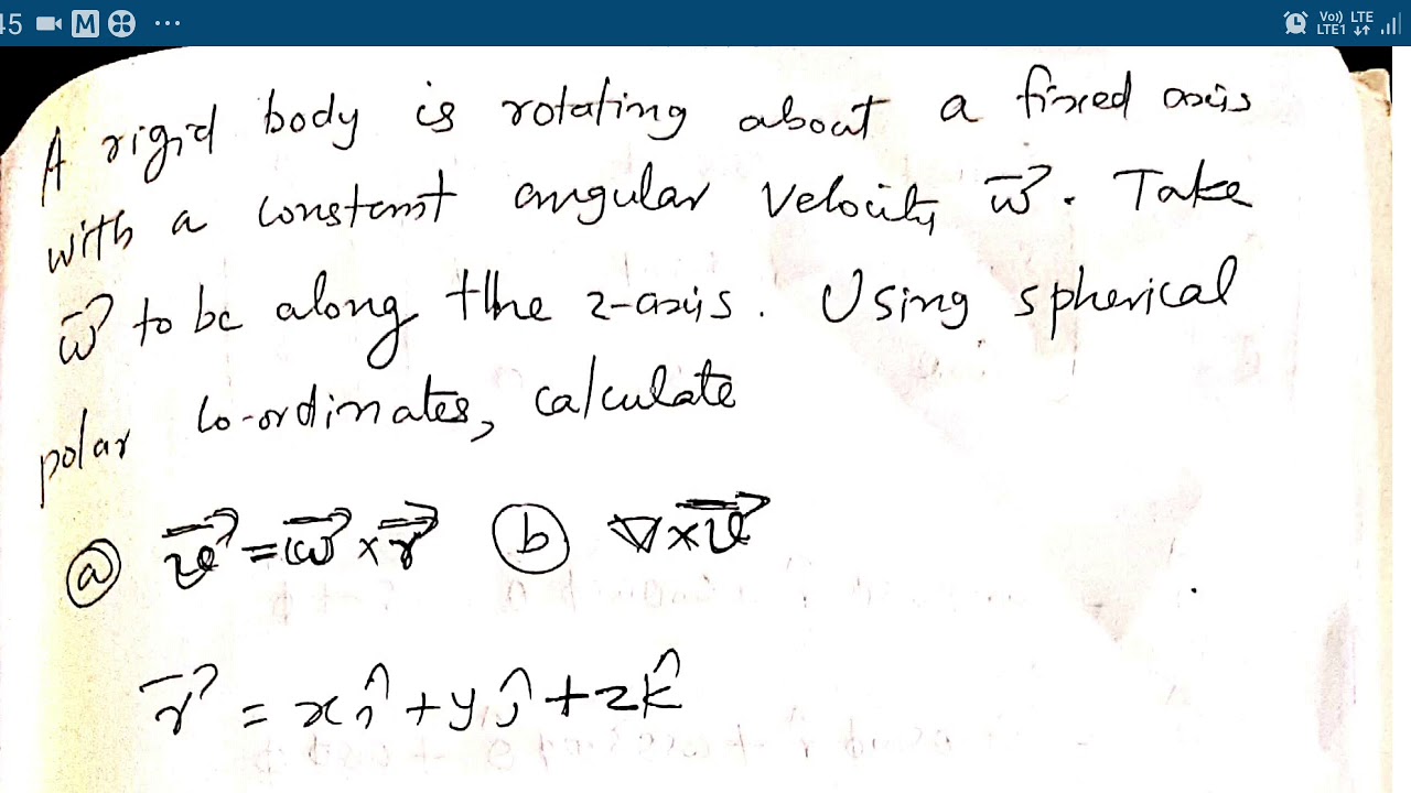 Spherical polar coordinate system problem