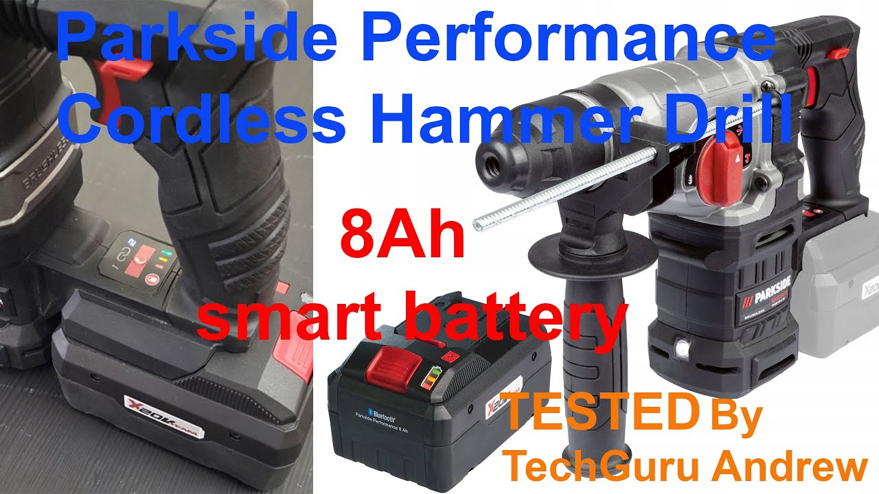Parkside Performance Cordless Hammer Drill PKHAP 20V