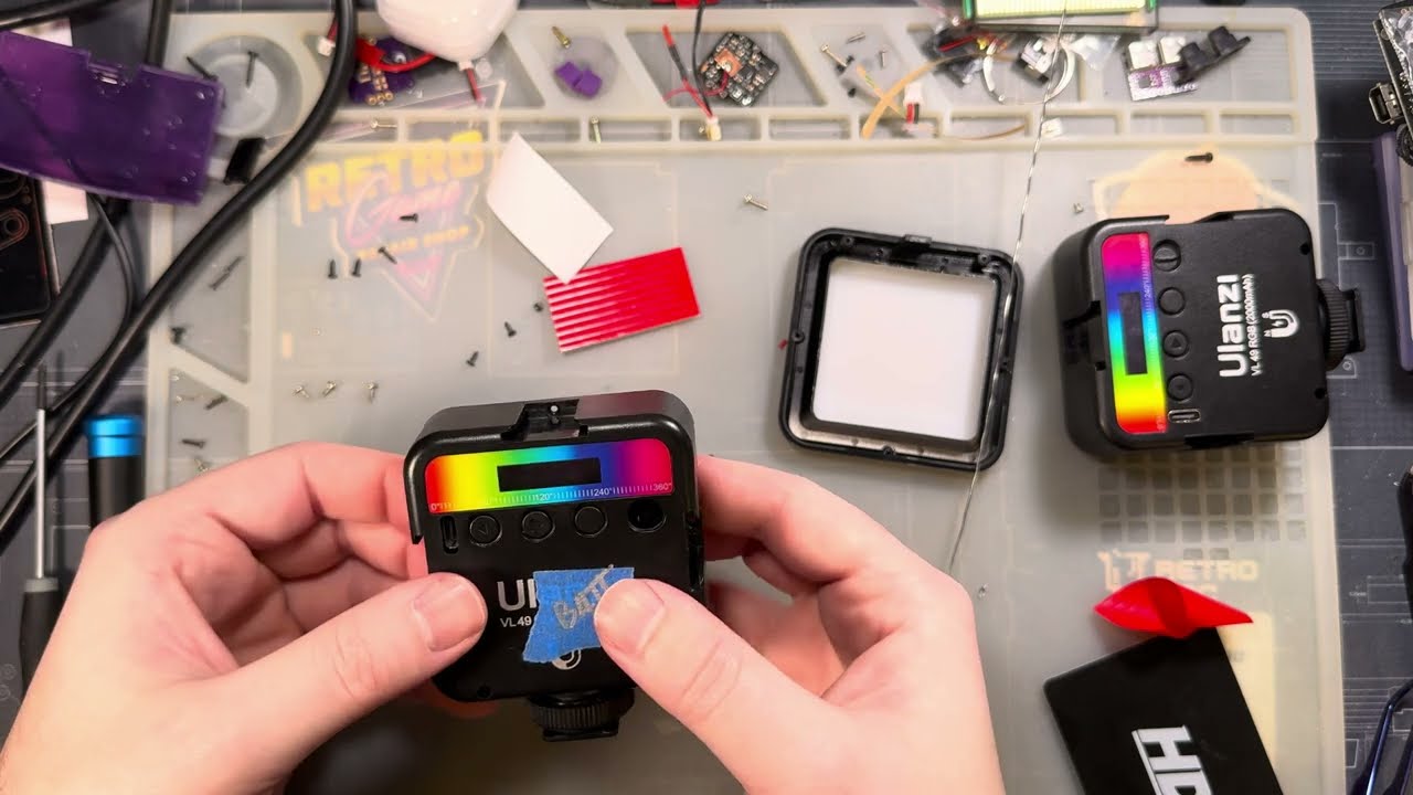 Ulanzi VL49 Battery and Charging Repairs