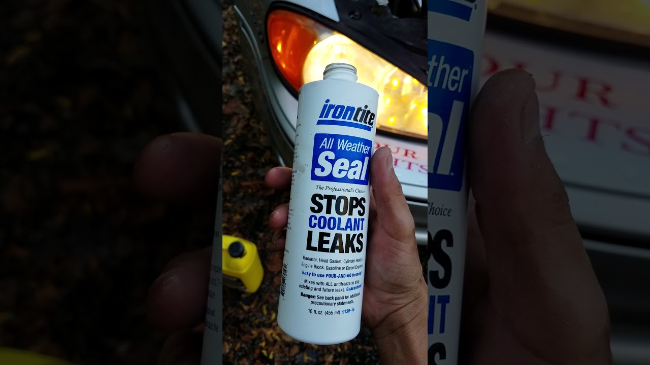 Head gasket fix (IronTite works!) Pt.1
