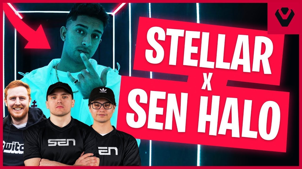 We Played HALO With A TikTok LEGEND! (SEN x Stellar Collab)