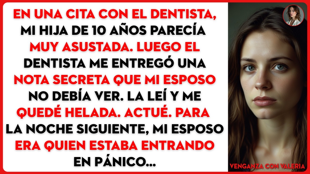 En una cita con el dentista, mi hija de 10 años parecía muy asustada. Luego el dentista me entregó..